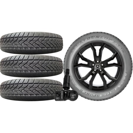 NOWE KOŁA ZIMA MERCEDES GLC W253 Dunlop 255/45R20+TPMS