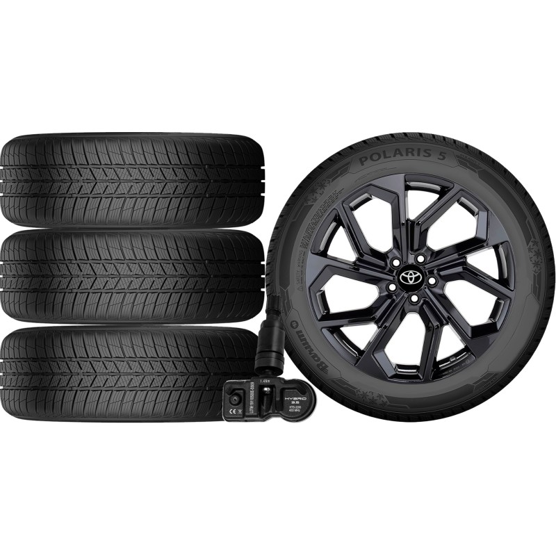 NOWE KOŁA ZIMA TOYOTA BZ4X Barum 235/60R18+TPMS*7 NOWE KOŁA ZIMA TOYOTA BZ4X Barum 235/60R18+TPMS*7
