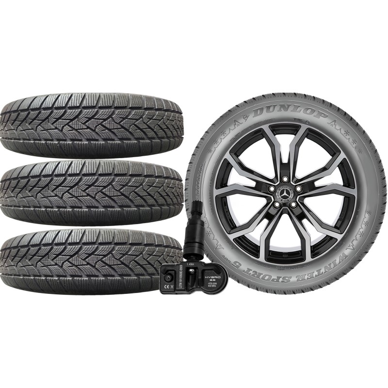 NOWE KOŁA ZIMA MERCEDES GLC COUPE C253 Dunlop 255/45R20+TPMS*1 NOWE KOŁA ZIMA MERCEDES GLC COUPE C253 Dunlop 255/45R20+TPMS*1