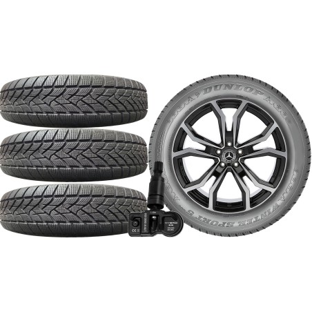 NOWE KOŁA ZIMA MERCEDES GLC COUPE C253 Dunlop 255/45R20+TPMS*1