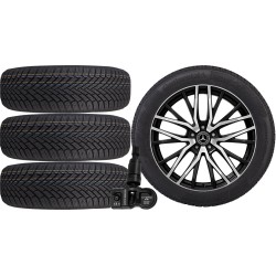 NOWE KOŁA ZIMA MERCEDES GLC W253 Continental 255/45R20+TPMS*3