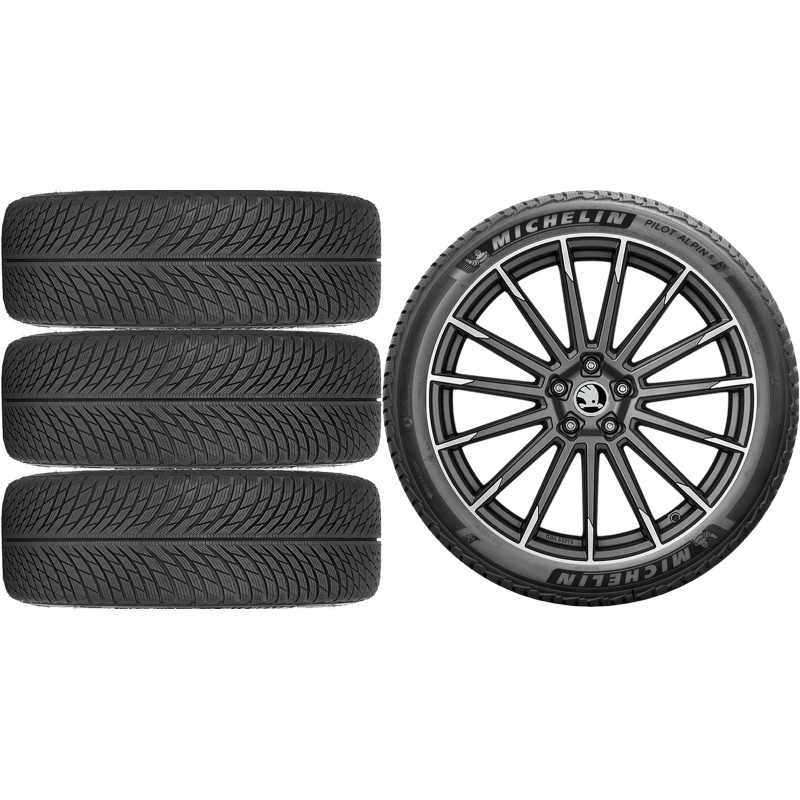NOWE KOŁA ZIMA Skoda KodiaQ Michelin 255/40R20*6 NOWE KOŁA ZIMA Skoda KodiaQ Michelin 255/40R20*6