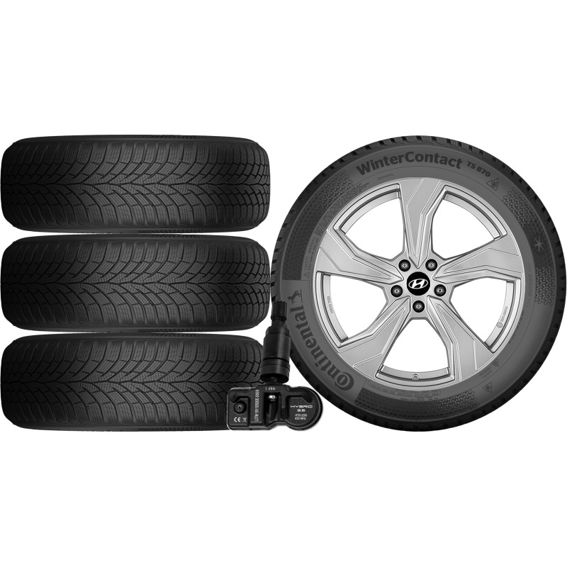 NOWE KOŁA ZIMA Hyundai i30 (PDE) Continental 205/55R16+TPMS*2 NOWE KOŁA ZIMA Hyundai i30 (PDE) Continental 205/55R16+TPMS*2
