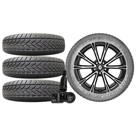 NOWE KOŁA ZIMA Renault Austral Dunlop 235/45R20+TPMS*2