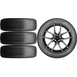 NOWE KOŁA ZIMA Audi Q2 Dunlop 215/55R17*5
