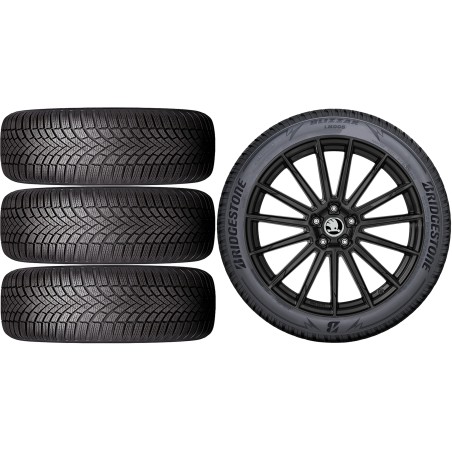 NOWE KOŁA ZIMA Skoda KodiaQ Bridgestone 255/40R20*2
