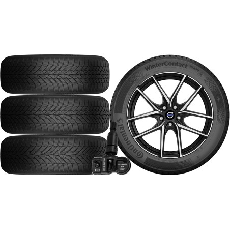 NOWE KOŁA ZIMA Volvo XC90 2 II GEN (L) Continental 235/60R18+TPMS*7