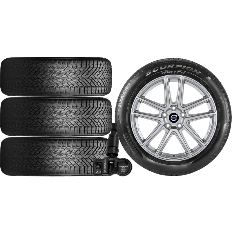 NOWE KOŁA ZIMA Volvo XC90 2 II GEN (L) Pirelli 235/55R19+TPMS*38 NOWE KOŁA ZIMA Volvo XC90 2 II GEN (L) Pirelli 235/55R19+TPMS*38