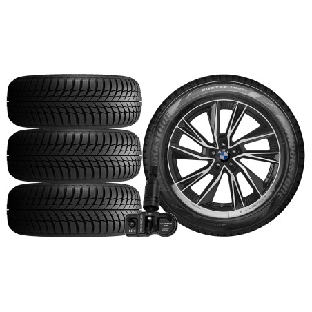 NOWE KOŁA ZIMA BMW X1 U11 U1X Bridgestone 245/45R19+TPMS