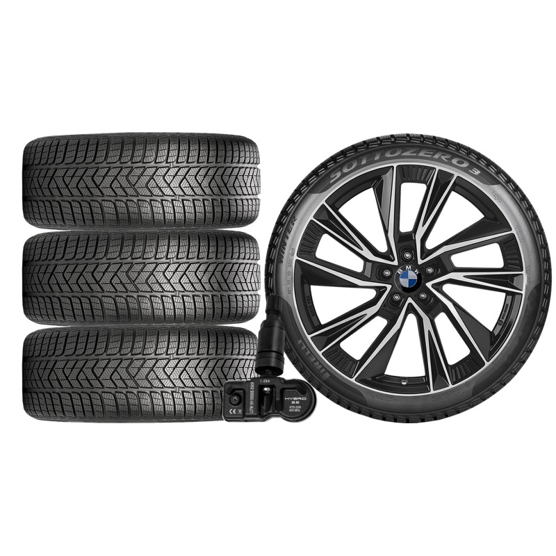 NOWE KOŁA ZIMA BMW X1 U11 U1X Pirelli 245/45R19+TPMS NOWE KOŁA ZIMA BMW X1 U11 U1X Pirelli 245/45R19+TPMS