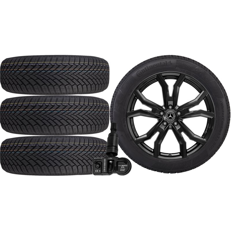 NOWE KOŁA ZIMA MERCEDES GLC W253 Continental 255/45R20+TPMS*1
