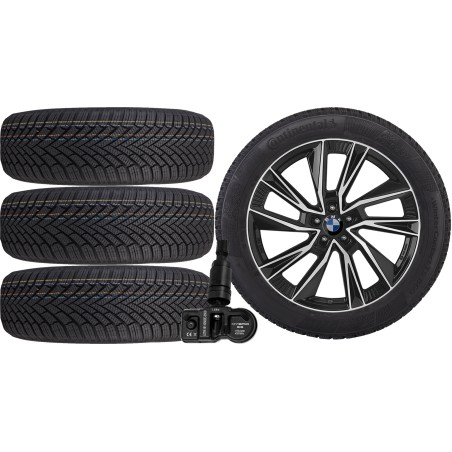 NOWE KOŁA ZIMA BMW X1 U11 U1X Continental 245/45R19+TPMS