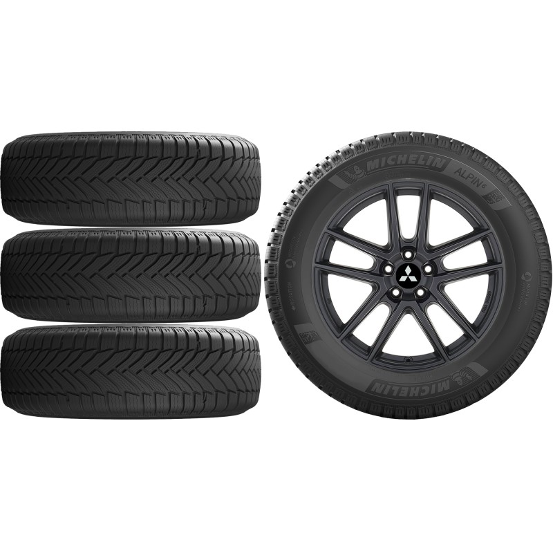 NOWE KOŁA ZIMA MITSUBISHI ASX RJB Michelin 215/55R18 NOWE KOŁA ZIMA MITSUBISHI ASX RJB Michelin 215/55R18