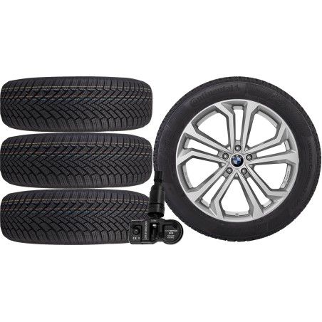 NOWE KOŁA ZIMA BMW 3 G20 G3L Continental 225/45R18+TPMS*6