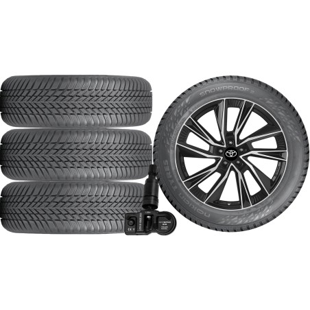 NOWE KOŁA ZIMA TOYOTA RAV 4 XA5 Nokian 235/55R19+TPMS