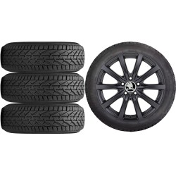NOWE KOŁA ZIMA Skoda SuperB (3T) Riken 215/55R17*4
