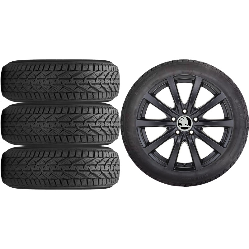 NOWE KOŁA ZIMA Skoda SuperB (3T) Riken 215/55R17*4 NOWE KOŁA ZIMA Skoda SuperB (3T) Riken 215/55R17*4