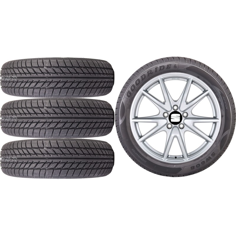NOWE KOŁA ZIMA Seat Leon Goodride 225/40R18*22 NOWE KOŁA ZIMA Seat Leon Goodride 225/40R18*22