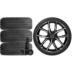 NOWE KOŁA LATO Mercedes A-Klasa W176 Riken 225/40R18 TPMS