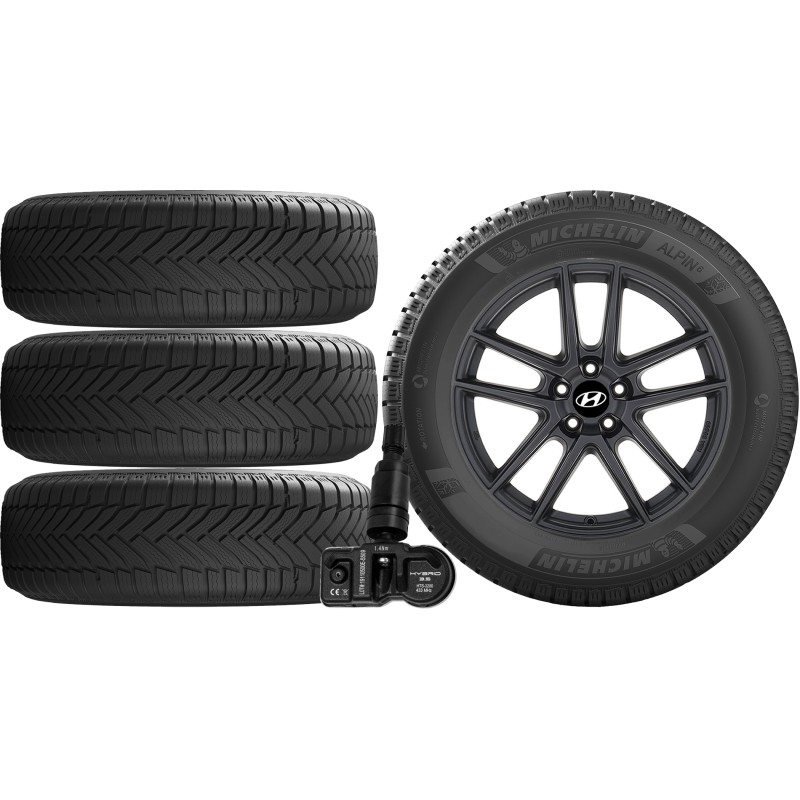 NOWE KOŁA ZIMA Hyundai i30 (PDE) Michelin 225/45R17+TPMS*19 NOWE KOŁA ZIMA Hyundai i30 (PDE) Michelin 225/45R17+TPMS*19