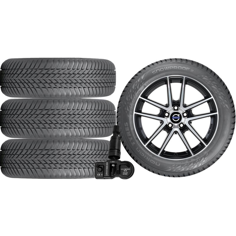 NOWE KOŁA ZIMA Volvo XC90 2 II GEN (L) Nokian 235/55R19+TPMS*37 NOWE KOŁA ZIMA Volvo XC90 2 II GEN (L) Nokian 235/55R19+TPMS*37