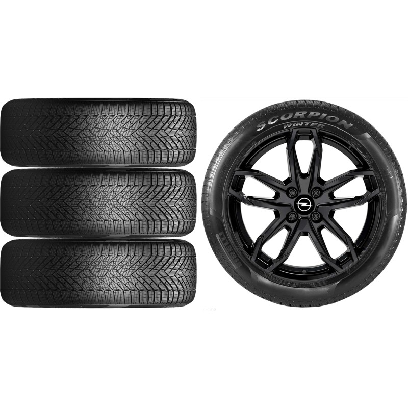 NOWE KOŁA ZIMA Opel Mokka (U) Pirelli 215/60R17*5 NOWE KOŁA ZIMA Opel Mokka (U) Pirelli 215/60R17*5