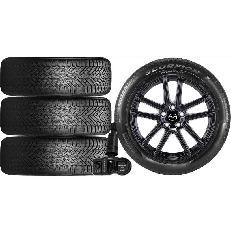 NOWE KOŁA ZIMA Mazda CX-60 Pirelli 235/55R19+TPMS*6 NOWE KOŁA ZIMA Mazda CX-60 Pirelli 235/55R19+TPMS*6