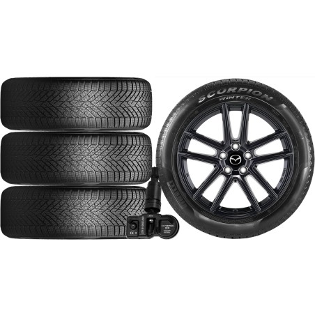 NOWE KOŁA ZIMA Mazda CX-60 Pirelli 235/55R19+TPMS*6