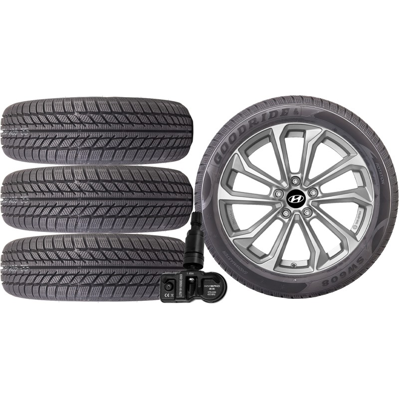 NOWE KOŁA ZIMA Hyundai i30 (PDE) Goodride 205/55R16+TPMS*4 NOWE KOŁA ZIMA Hyundai i30 (PDE) Goodride 205/55R16+TPMS*4