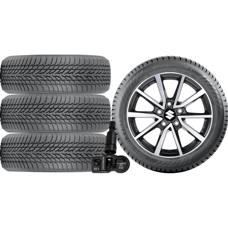 NOWE KOŁA ZIMA Suzuki VITARA (LY) Nokian 215/55R17+TPMS*39 NOWE KOŁA ZIMA Suzuki VITARA (LY) Nokian 215/55R17+TPMS*39