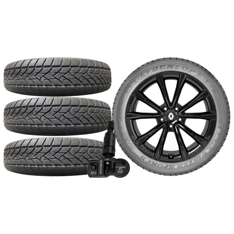 NOWE KOŁA ZIMA Renault Austral Dunlop 235/45R20+TPMS*1 NOWE KOŁA ZIMA Renault Austral Dunlop 235/45R20+TPMS*1