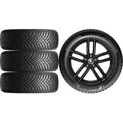 NOWE KOŁA ZIMA SKODA SUPERB NZ Hankook 215/55R17*6