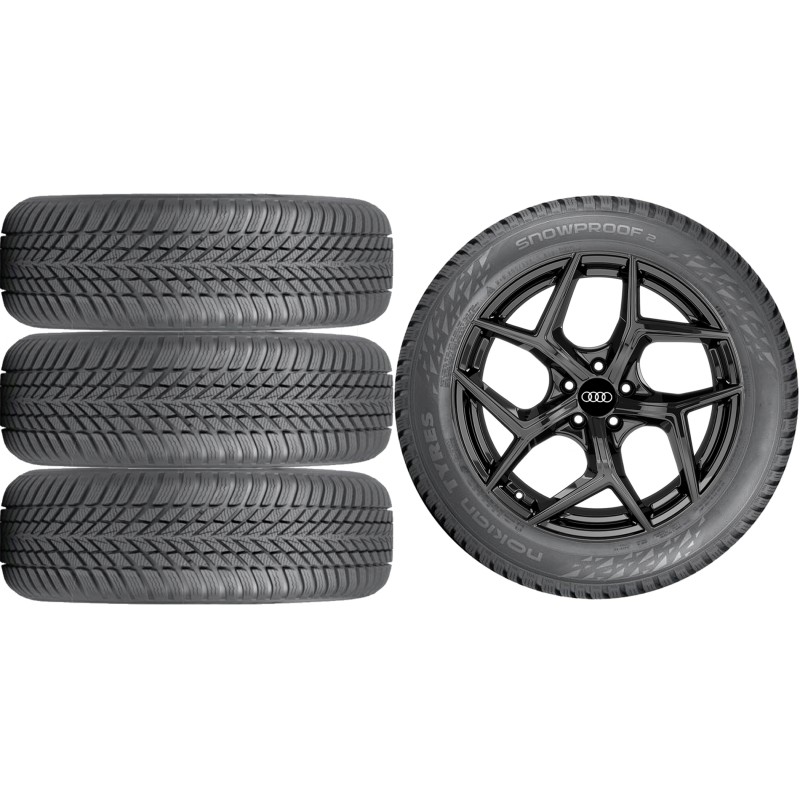 NOWE KOŁA ZIMA Audi A6 F2 Nokian 225/55R18*16 NOWE KOŁA ZIMA Audi A6 F2 Nokian 225/55R18*16