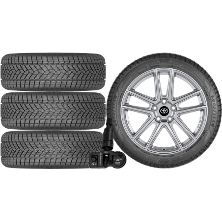 NOWE KOŁA ZIMA TOYOTA C-HR AX1T Goodyear 225/50R18+TPMS*1