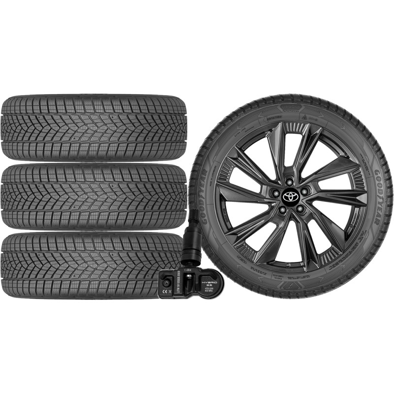 NOWE KOŁA ZIMA TOYOTA RAV 4 XA5 Goodyear 235/55R19+TPMS*5 NOWE KOŁA ZIMA TOYOTA RAV 4 XA5 Goodyear 235/55R19+TPMS*5