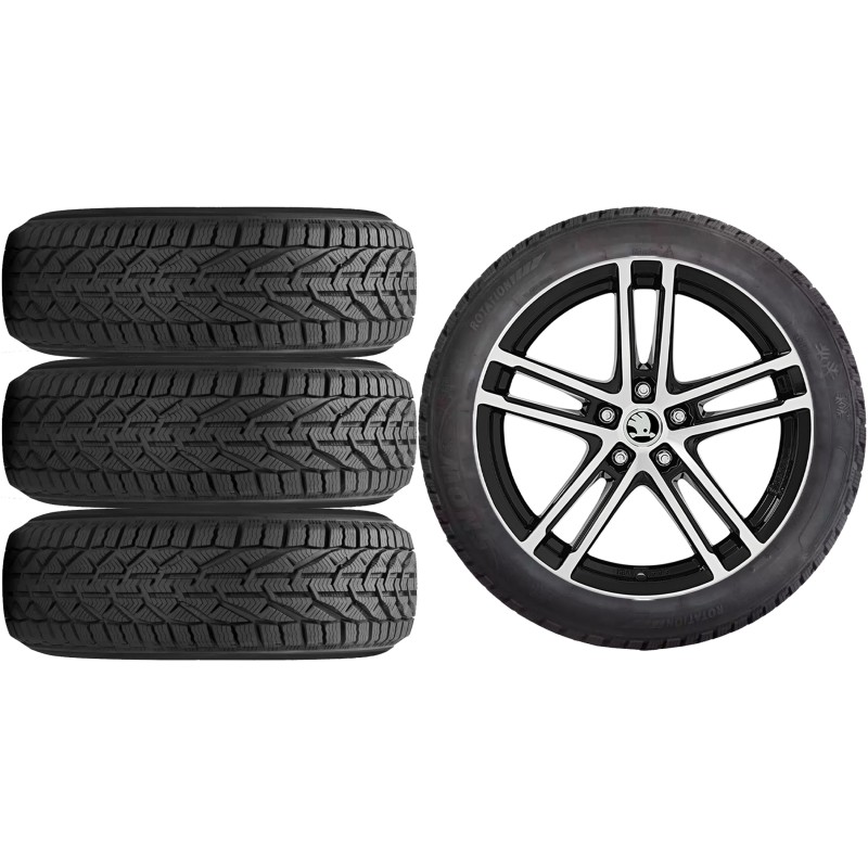 NOWE KOŁA ZIMA SKODA KamiQ (NW) Riken 205/60R16*8 NOWE KOŁA ZIMA SKODA KamiQ (NW) Riken 205/60R16*8