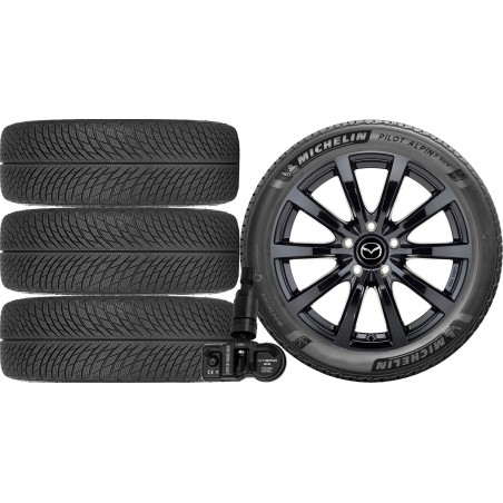 NOWE KOŁA ZIMA Mazda CX-60 Michelin 235/60R18+TPMS*3