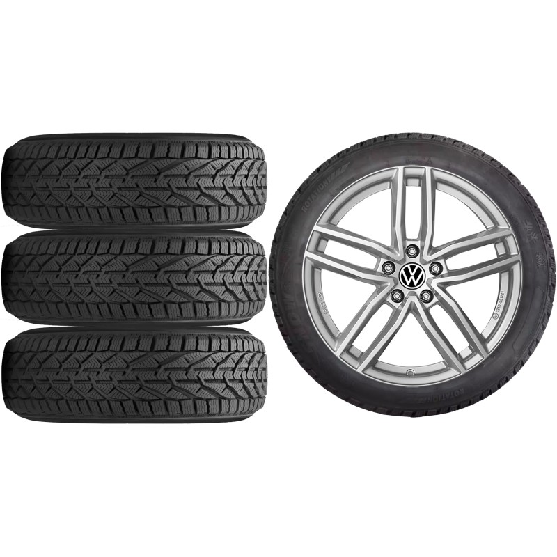 NOWE KOŁA ZIMA VW Tiguan Allspace Riken 215/65R17 NOWE KOŁA ZIMA VW Tiguan Allspace Riken 215/65R17