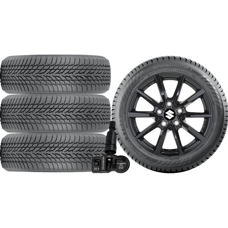 NOWE KOŁA ZIMA SUZUKI SX4 / S-Cross Nokian 215/55R17+TPMS*31 NOWE KOŁA ZIMA SUZUKI SX4 / S-Cross Nokian 215/55R17+TPMS*31