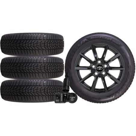 NOWE KOŁA ZIMA TOYOTA C-HR AX1T Hankook 215/60R17+TPMS*17