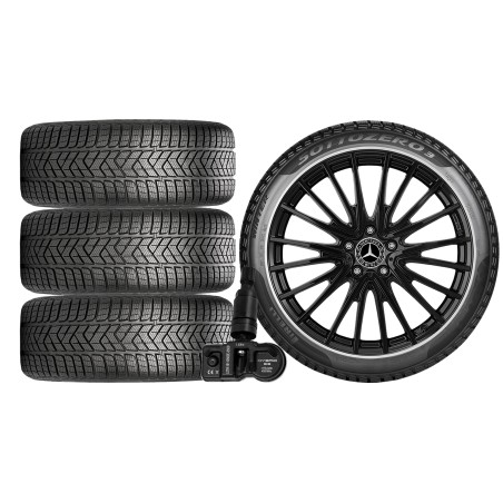NOWE KOŁA ZIMA MERCEDES GLA H247 F2B Pirelli 235/50R19+TPMS*3