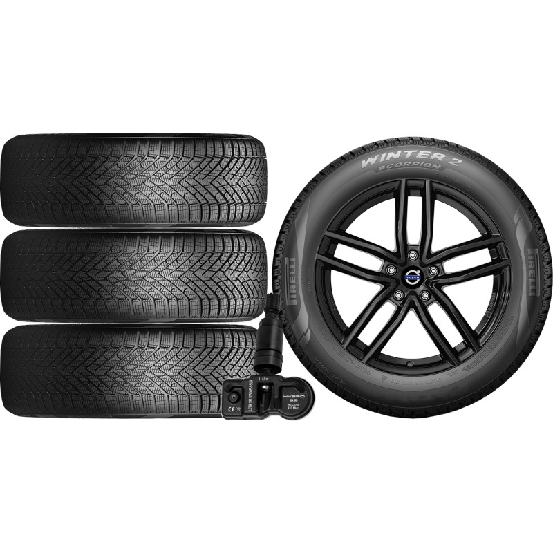 NOWE KOŁA ZIMA Volvo XC90 2 II GEN (L) Pirelli 235/60R18+TPMS*8 NOWE KOŁA ZIMA Volvo XC90 2 II GEN (L) Pirelli 235/60R18+TPMS*8