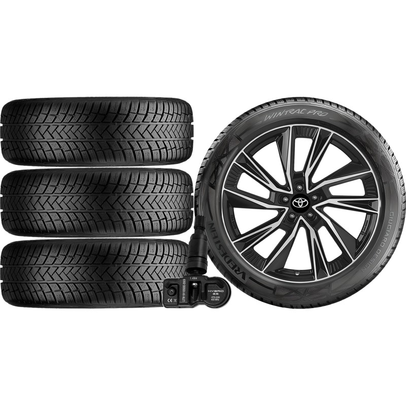 NOWE KOŁA ZIMA TOYOTA RAV 4 XA5 Vredestein 235/55R19+TPMS NOWE KOŁA ZIMA TOYOTA RAV 4 XA5 Vredestein 235/55R19+TPMS