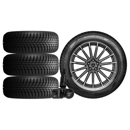 NOWE KOŁA ZIMA MERCEDES GLB X247 F2B Bridgestone 235/50R19+TPMS*14