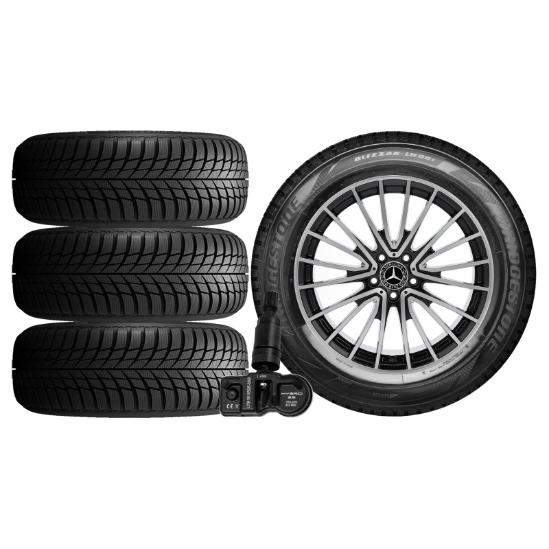 NOWE KOŁA ZIMA MERCEDES GLB X247 F2B Bridgestone 235/50R19+TPMS*6 NOWE KOŁA ZIMA MERCEDES GLB X247 F2B Bridgestone 235/50R19+TPMS*6