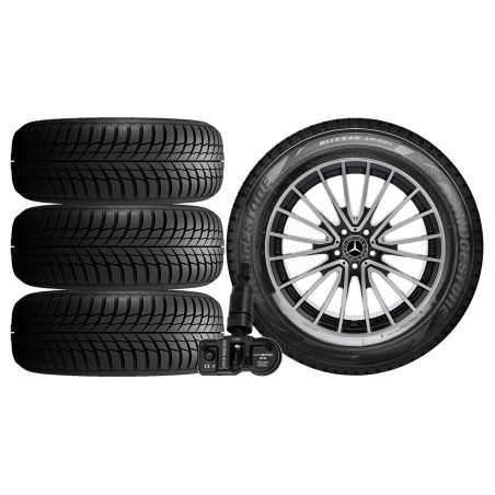NOWE KOŁA ZIMA MERCEDES GLB X247 F2B Bridgestone 235/50R19+TPMS*6