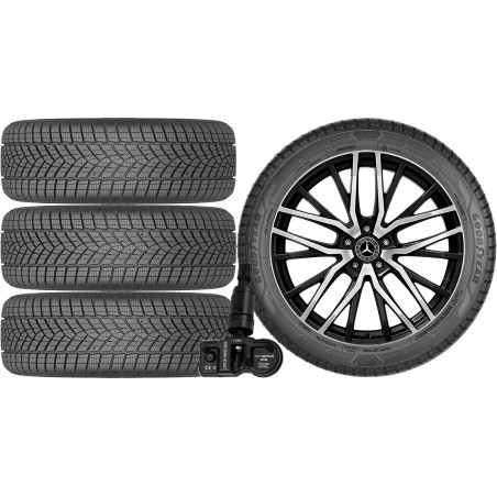 NOWE KOŁA ZIMA MERCEDES GLC W253 Goodyear 235/55R19+TPMS*8
