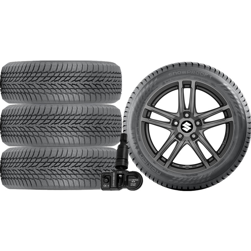 NOWE KOŁA ZIMA SUZUKI SX4 / S-Cross Nokian 215/60R16+TPMS*4 NOWE KOŁA ZIMA SUZUKI SX4 / S-Cross Nokian 215/60R16+TPMS*4