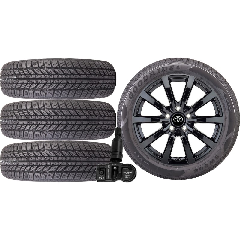 NOWE KOŁA ZIMA TOYOTA COROLLA XII 12 ZE1HE Goodride 225/40R18+TPMS*10 NOWE KOŁA ZIMA TOYOTA COROLLA XII 12 ZE1HE Goodride 225/40R18+TPMS*10