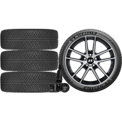 NOWE KOŁA ZIMA HYUNDAI TUCSON Michelin 225/55R18+TPMS*6